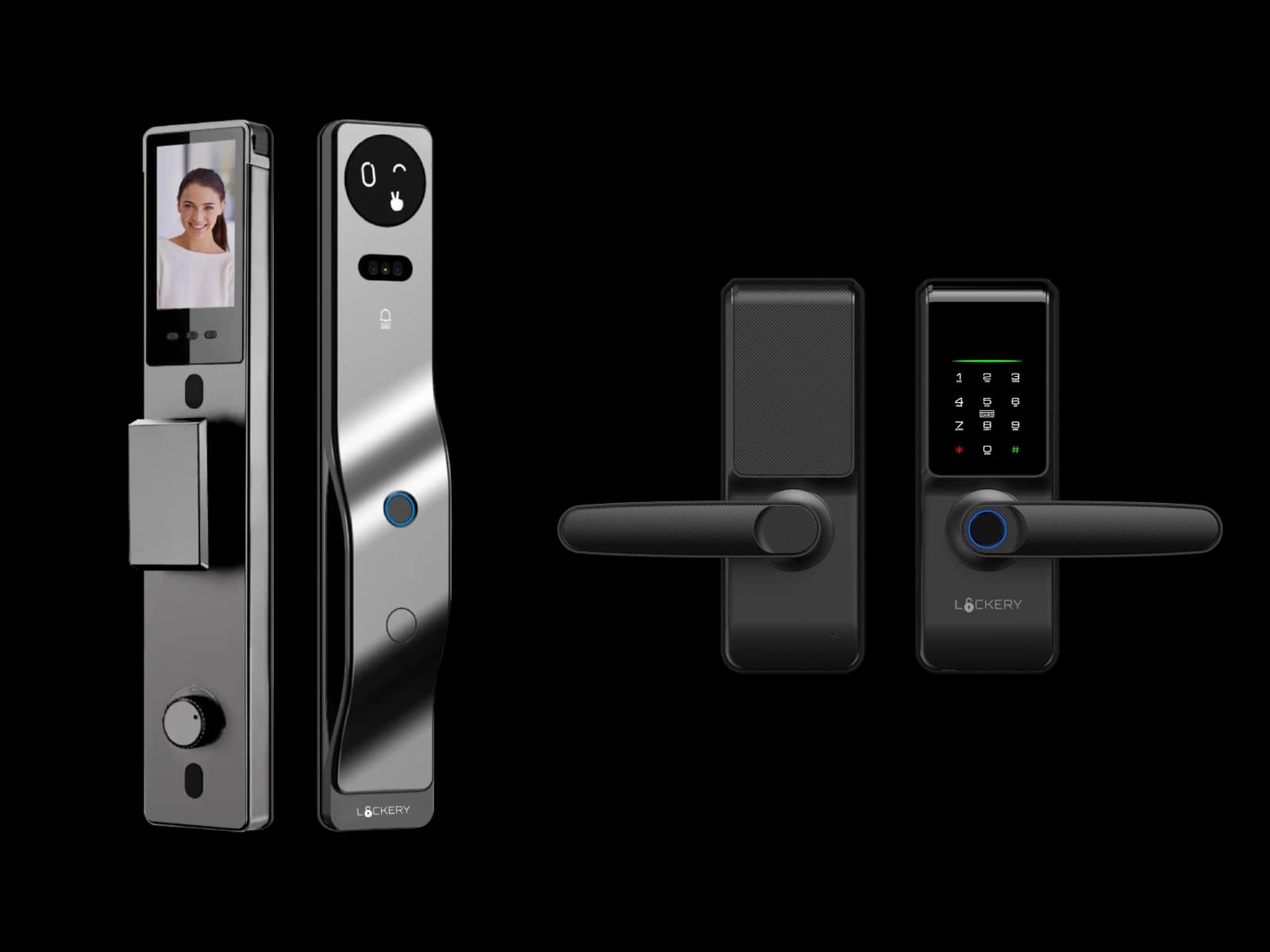 Lockery Mini and Lockery Pro smart lock comparison image